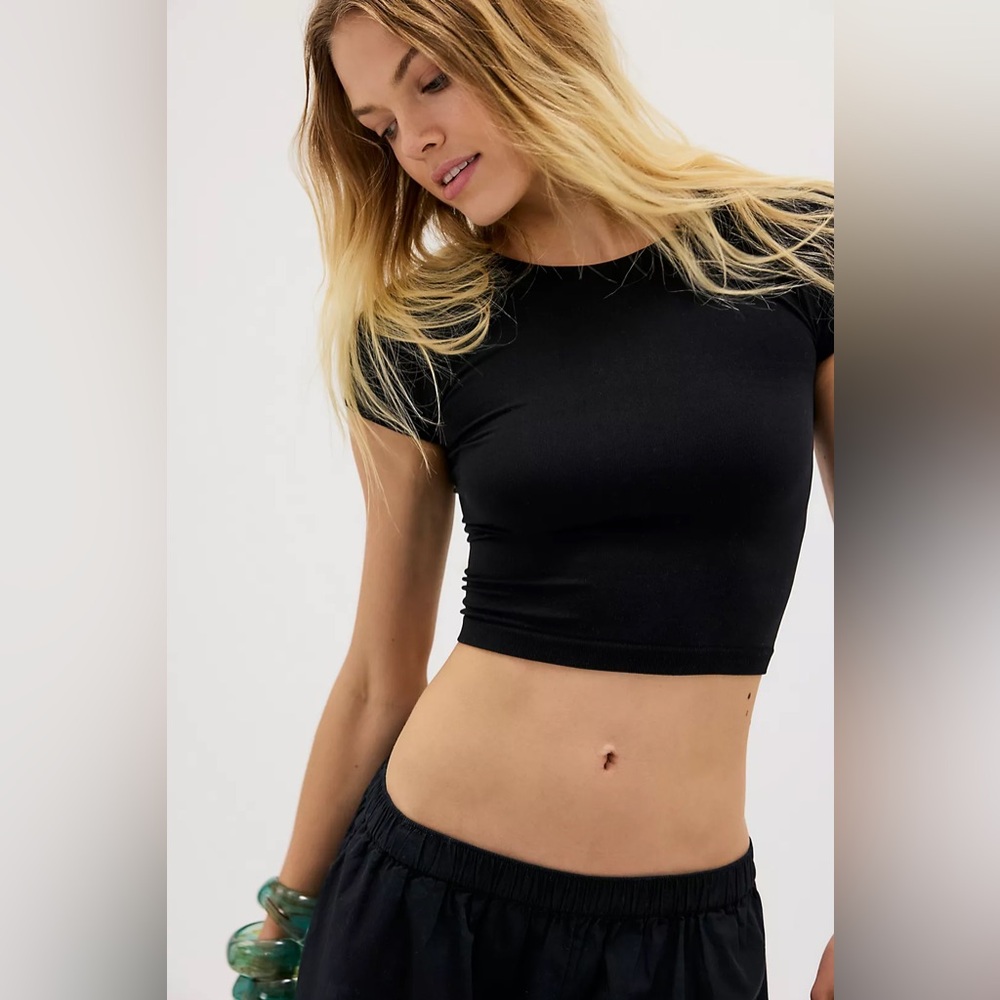 Free People Intimately Cap Sleeve Seamless Cami